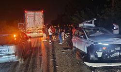 Serik'te zincirleme kaza