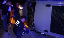 Manavgat'ta kırmızı ışık ihlali kazaya neden oldu