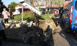 Manavgat'ta kaza: 15 yaralı