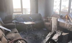 Alanya'da apartmanda yangın paniği