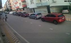 Manavgat'ta kaza anı kamerada