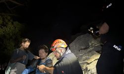 Ormanlık arazide kaybolan 2 Rus turisti AFAD ekipleri kurtardı