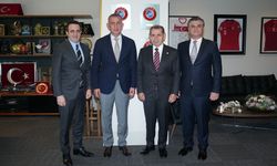 Dursun Özbek’ten Hacıosmanoğlu’na ziyaret