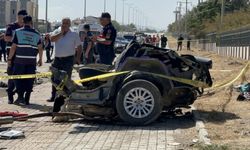 Otomobil ikiye bölündü: 2 ölü, 2 yaralı