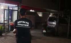 Restoranın bacasından çıkan duman korkuttu