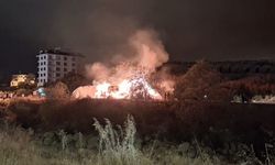 Alanya'da korkutan yangın
