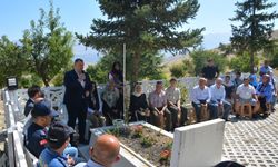 Korkuteli şehidini unutmadı