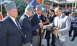 Serik'te kahraman gaziler için tören