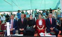 Antalya teşkilatı Korkuteli’de şenlik ve güreşleri takip etti