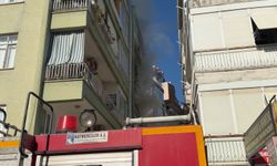 Muratpaşa'da korkutan yangın