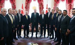 Erdoğan, 4 spor kulübünün başkanını kabul etti