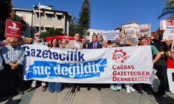 Antalya’da basın özgürlüğü eylemi