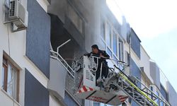 Apartmanda yangın paniği