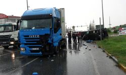 Manavgat'ta zincirleme kaza