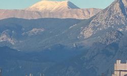 Antalya'da kar manzarası