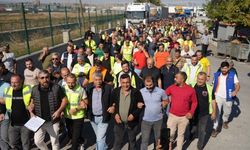 Kapıkule’de TIR şoförlerinden tepki