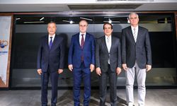 Defterdar Karayılan'dan ATB Başkanı Çandır'a ziyaret
