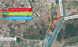 Antalya'da bu yol trafiğe kapatıldı!