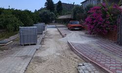 Kemer'de altyapı çalışmaları
