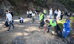Kemer'de çevre temizliği etkinliği