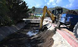 Kemer'de derelerde temizlik çalışması