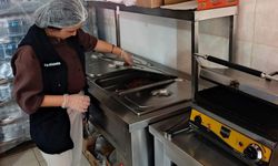 Kemer'de kantin denetimi