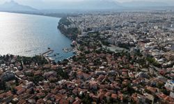 Kaleiçi havadan görüntülendi