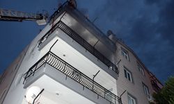 Kepez'de korkutan yangın