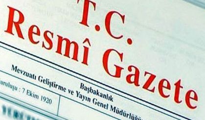 Atamalar Resmi Gazete’de