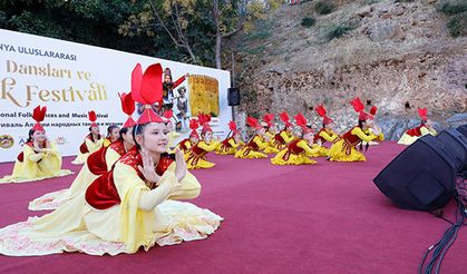 Alanya'da renkli festival