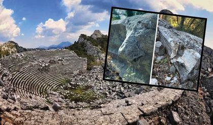 Antalya'da 2000 yıllık çörten çalındı!