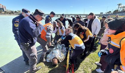 Boğaçayı'ndan atladı