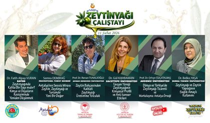 Antalya'da zeytinyağı çalıştayı