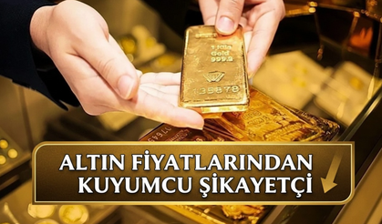 Altın fiyatlarından kuyumcu şikayetçi