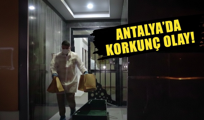 Konyaaltı'da korkunç olay