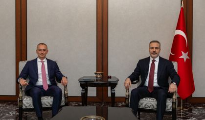 Bakan Fidan, Mladenov'u kabul etti