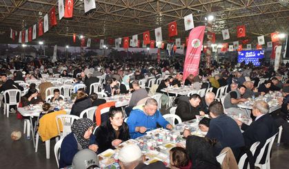 Çamlıbel'de iftar sofrası
