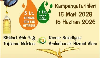 Atık yağını getir hediyeni götür