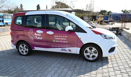 Kemer'de 'Anne Taksi' hizmeti başlıyor