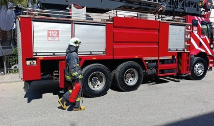 Baca yangını paniğe neden oldu