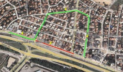 Antalya Bulvarı yan yolları trafiğe kapatılacak