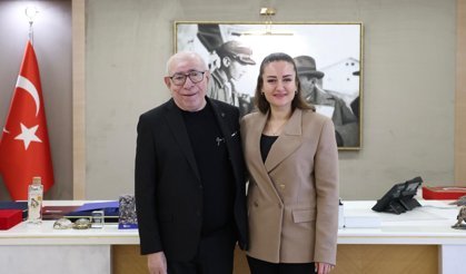 İlyas Salman’dan Büşra Özdemir'e ziyaret