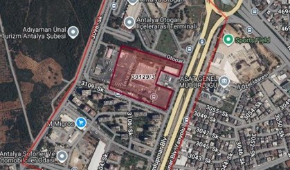 Kepez'de dev arsa satışa çıktı!