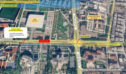 Sakıp Sabancı Bulvarı ulaşıma kapanacak!