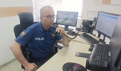 Polis memurundan telsizde duygusal veda