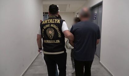 Antalya'da yankesiciler yakalandı
