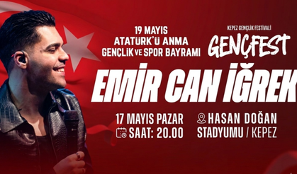 Kepez'de Emir Can İğrek konseri