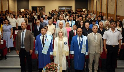 Manavgat'ta mezuniyet töreni