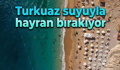 Turkuaz suyuyla hayran bırakıyor