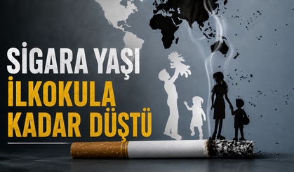 Sigara yaşı ilkokula kadar düştü